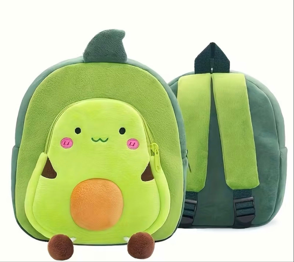 Zainetto Peluche per Bambini - Avocado