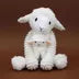Ptipotos by Les Deglingos - Mamma Bambino Peluche Olou la Pecora Bianca