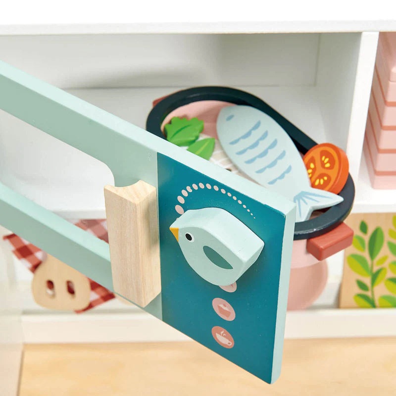 Cucina Giocattolo in Legno Tender Leaf – Set Completo con Accessori | 3+ anni