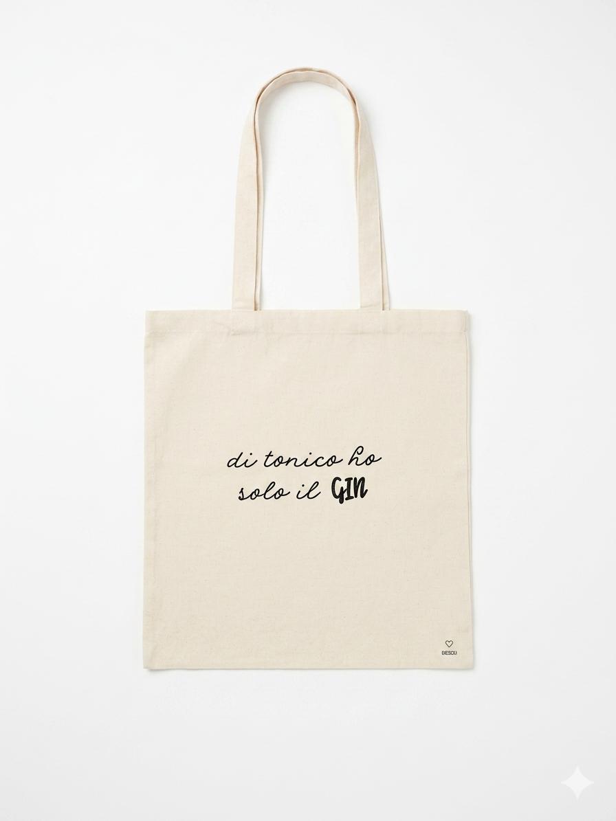 Tote Bag Ricamata Personalizzabile – BIBIDU