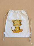 Sacchetto Asilo Personalizzato - Tigre