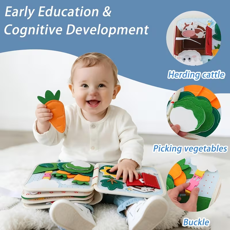 Libro Attivo Montessori Smiling Bee – Joymaxx