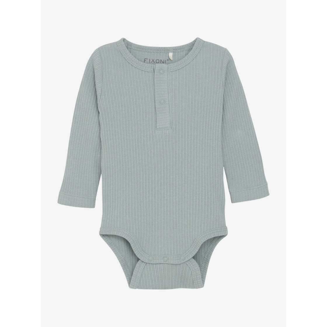 Fixoni Body Manica Lunga - Cotone Bio - Verde Acqua