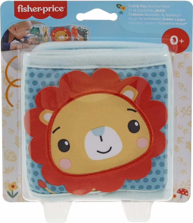 Fisher-Price Fold & Play Activity Panel – Libro Attività per Neonati