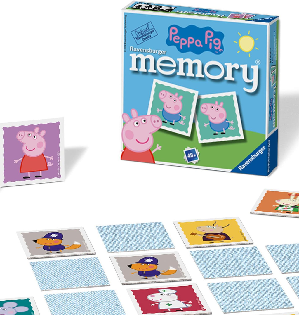 Memory Peppa Pig - Ravensburger Pocket 48 Carte