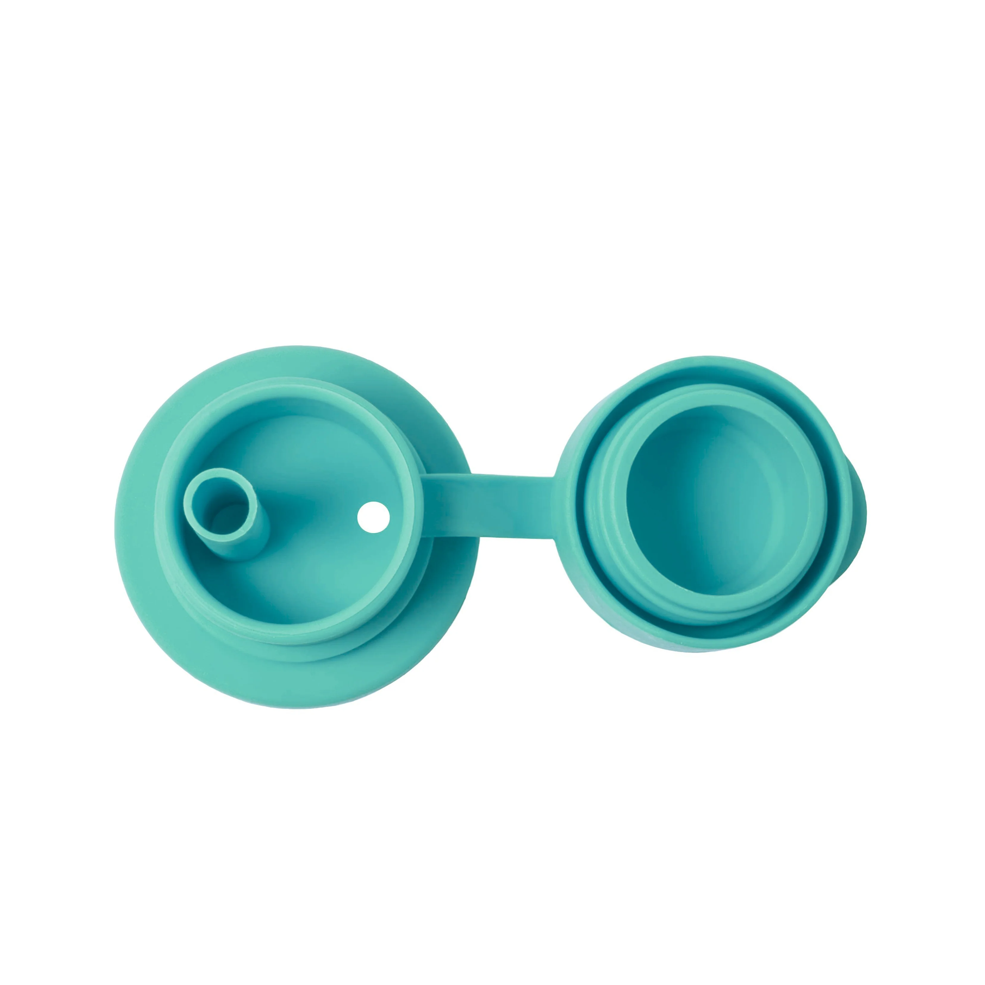 Pura Tappo Sport in Silicone con Cannuccia per Biberon e Bottiglie