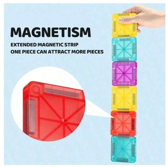 Magnetopia – Set Viaggio Magnetico con Scatola Metallica – 28 Pezzi