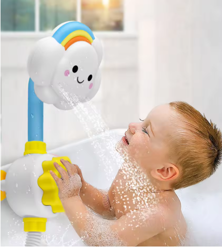 Giocattolo da Bagno Nuvoletta con Spruzzatore – Baby Shower Toy