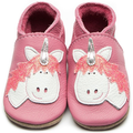 Babbucce in cuoio Unicorn Rose – Inch Blue