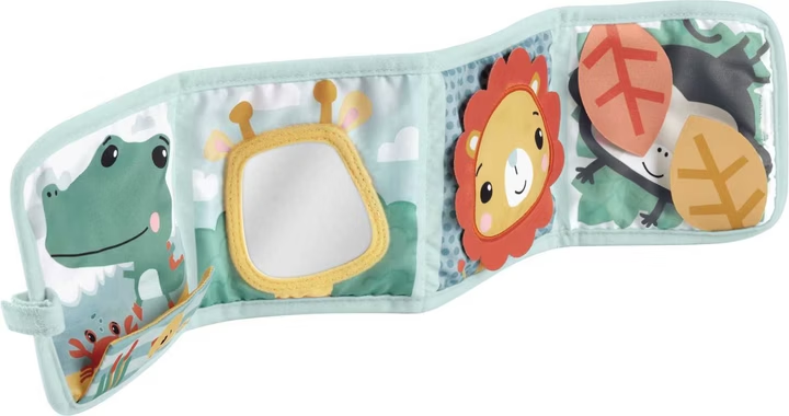 Fisher-Price Fold & Play Activity Panel – Libro Attività per Neonati