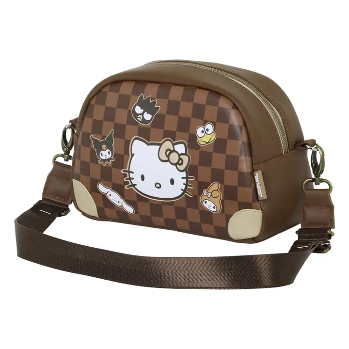 Hello Kitty Squares – Borsa a Tracolla Bowling Lite