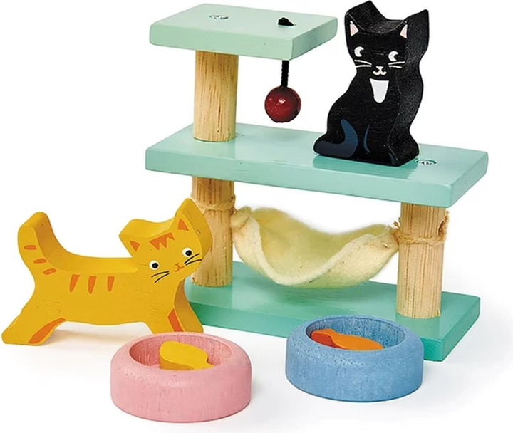 Tender Leaf Toys – Pet Cats Set (7 pezzi)