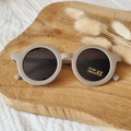 Occhiali da Sole Rotondi UV400 Bambini – Taupe – Rammelaartje