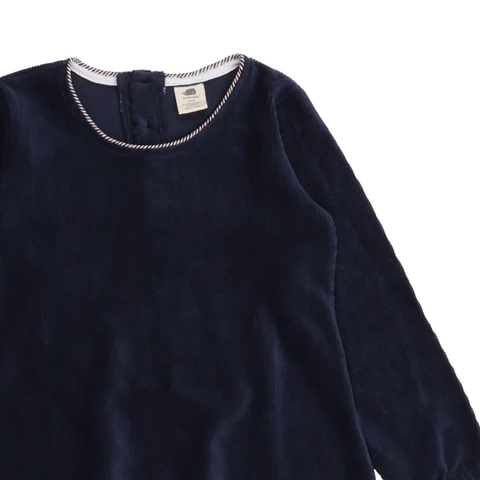 Cord Navy - Abito in velluto a coste