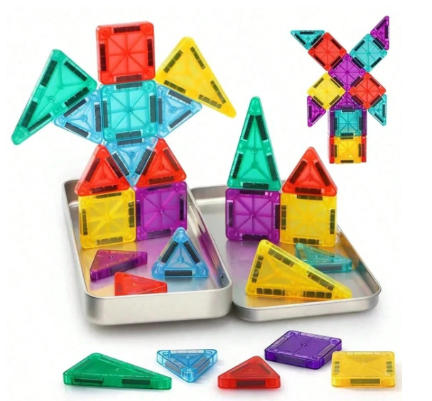 Magnetopia – Set Viaggio Magnetico con Scatola Metallica – 28 Pezzi