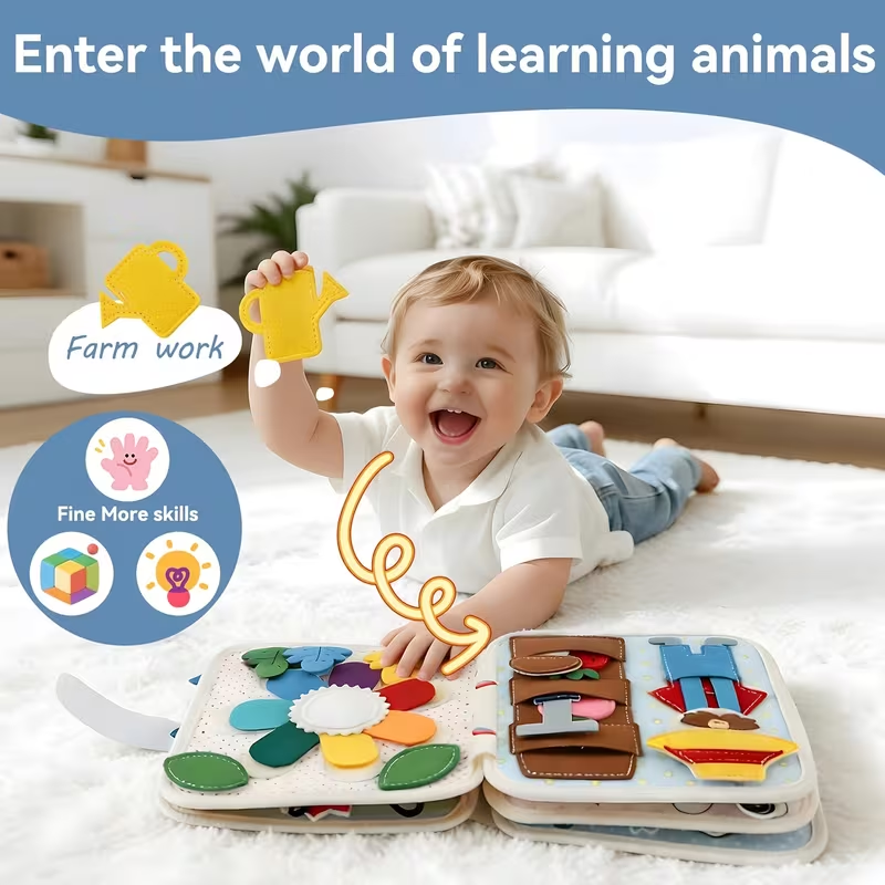 Libro Attivo Montessori Smiling Bee – Joymaxx