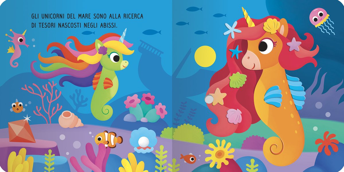 Unicorni – Libro Tattile Sonoro