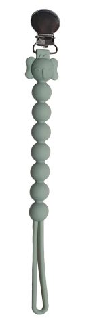 Clip per Ciuccio in Silicone Elefante