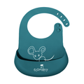Ecomikro Bavaglino in Silicone con Tasca – Ottanio