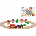 Eichhorn - Trenino in Legno Wooden Toy Set 20 Pezzi