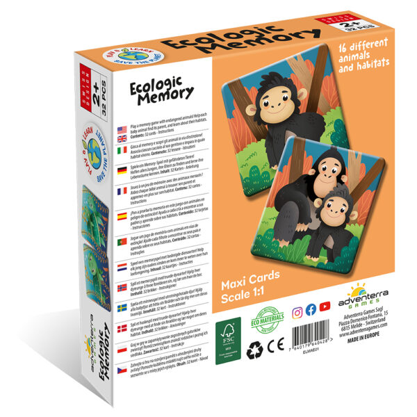 Ecologic Memory – Animali in Via di Estinzione