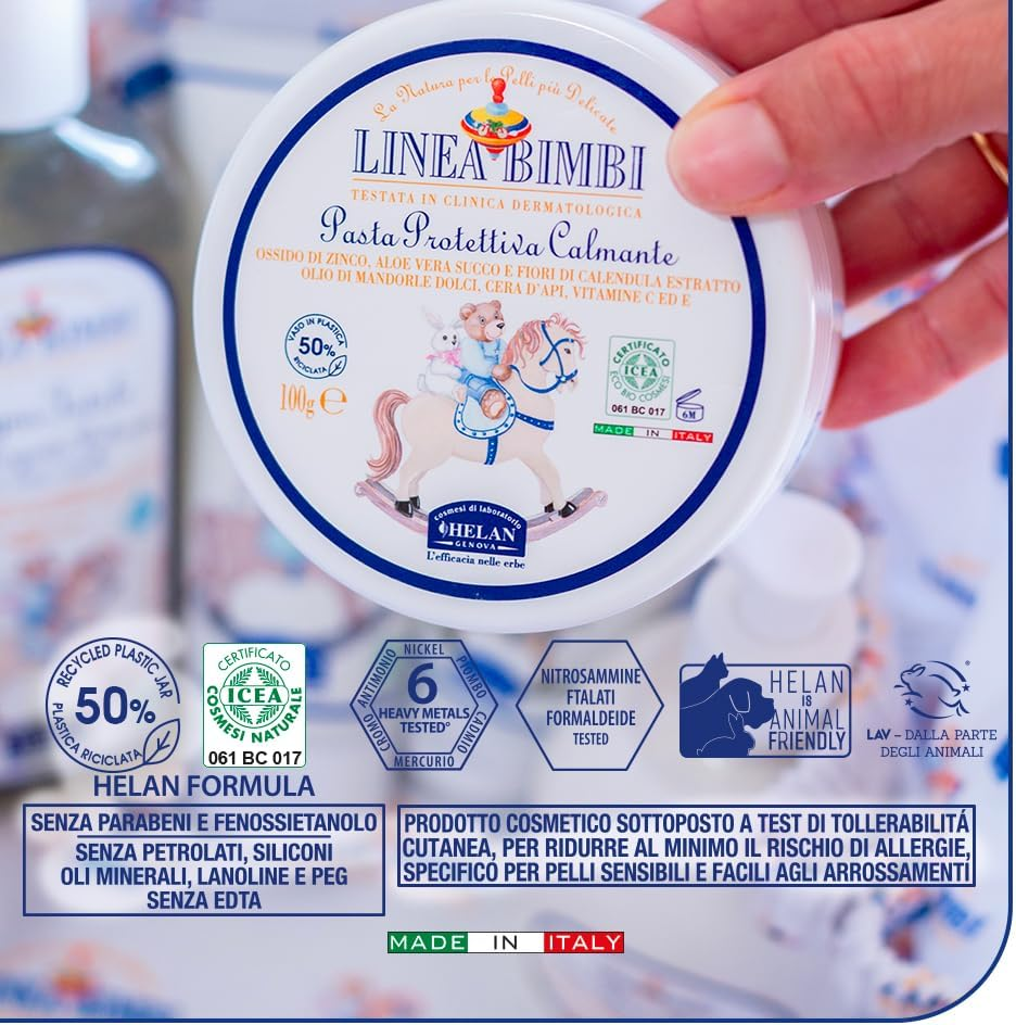 Linea Bimbi Pasta Protettiva Calmante Cambio Pannolino 100g