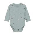 FIXONI Body Manica Lunga Cotone Biologico - Stampa All-Over