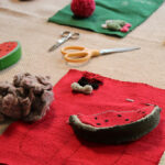 Do It Yourself Wally il Cocomero – Oli & Carol | Kit Cucito Fai da Te | 6+ anni