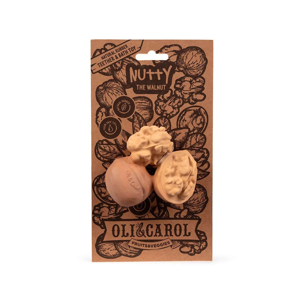 NUTTY the Walnut - Massaggiagengive in Gomma Naturale | Oli&Carol