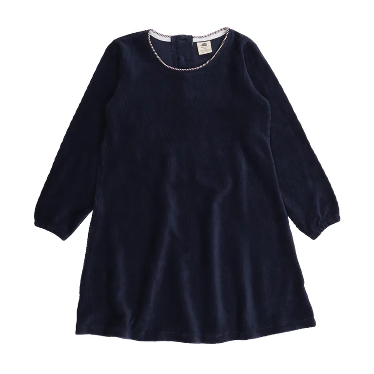 Cord Navy - Abito in velluto a coste