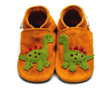 Babbucce in Suede Inch Blue Dino