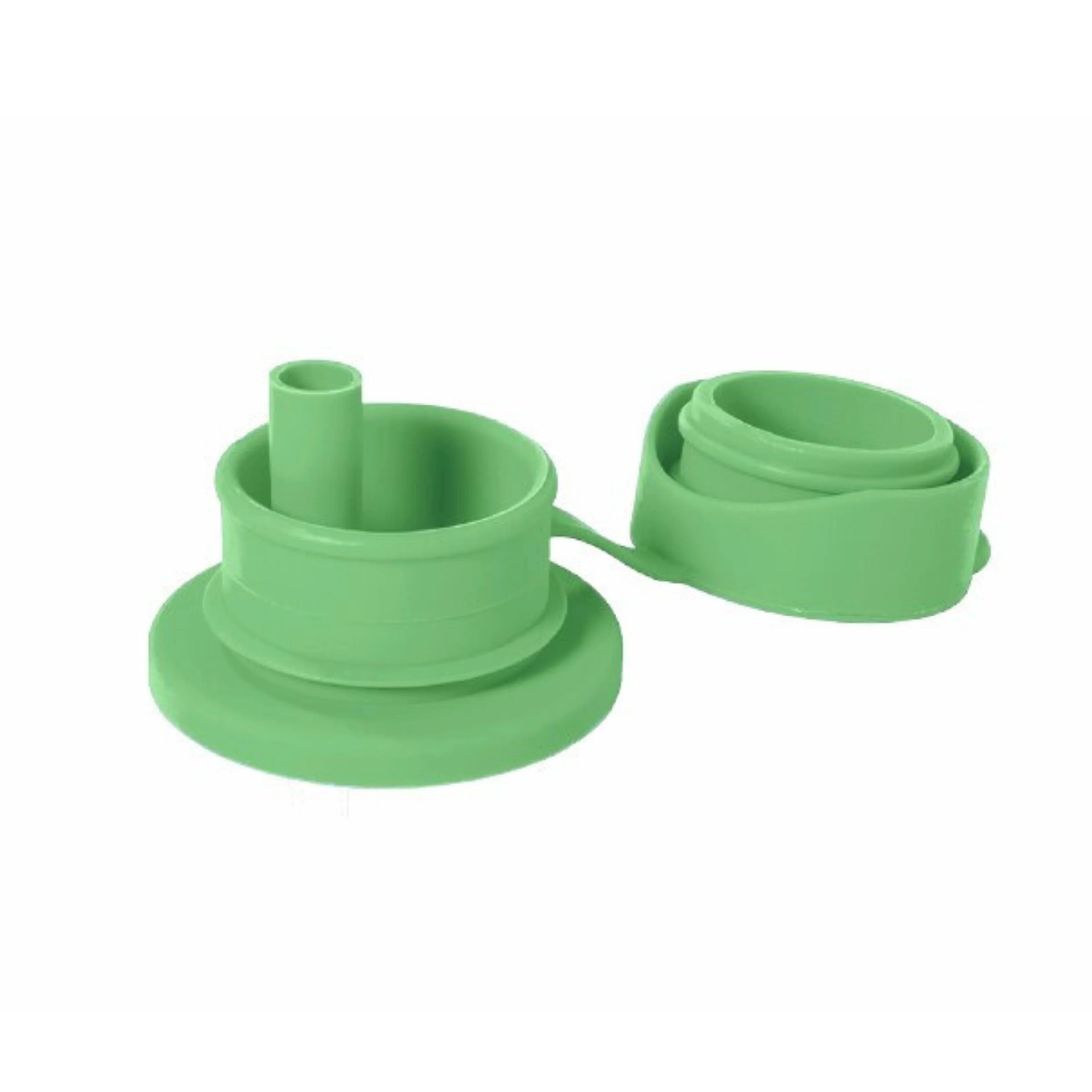 Pura Tappo Sport in Silicone con Cannuccia per Biberon e Bottiglie