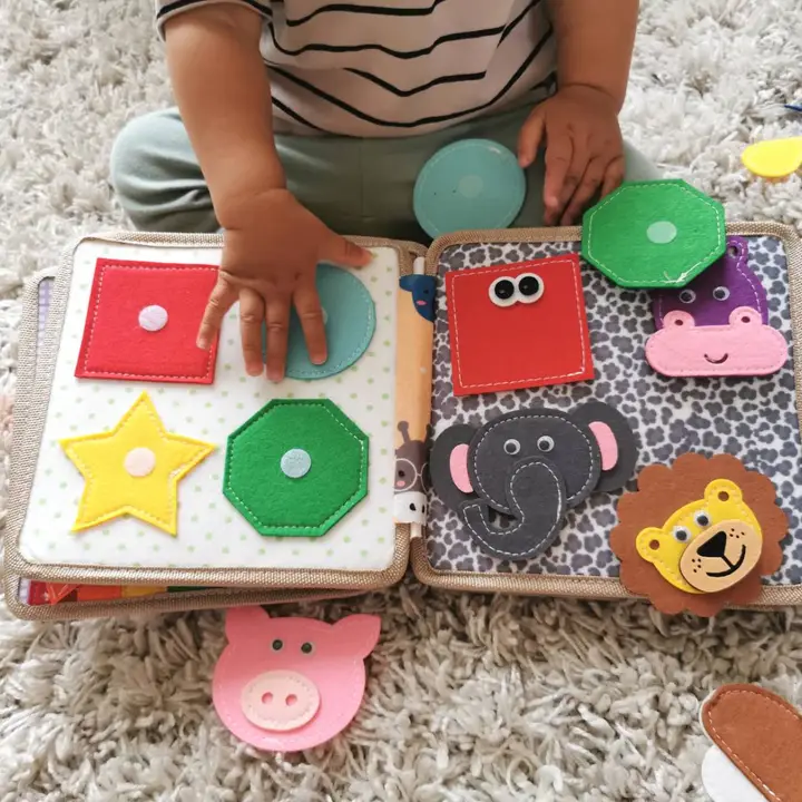 Libro Busy Board Montessori Giraffa – Joymaxx