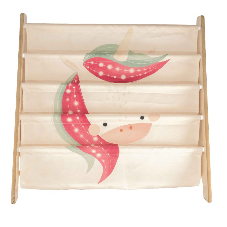 Libreria Montessoriana da Pavimento Unicorno Sparkly | 62x61 cm | 3+ anni
