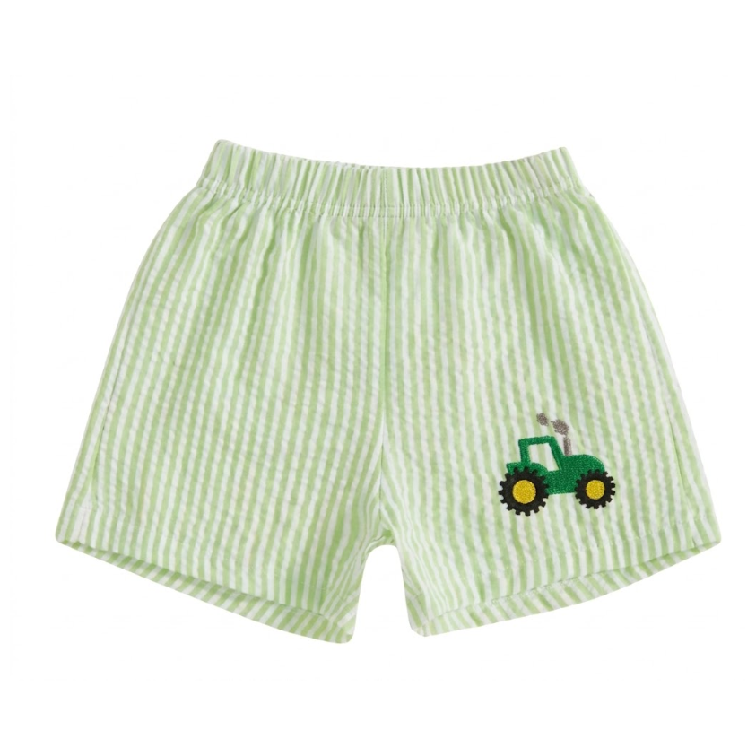 Costume da Bagno Bambino - Shorts Trattore Verde