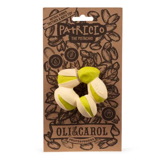 PATRICIO the Pistachio - Massaggiagengive in Gomma Naturale | Oli&Carol