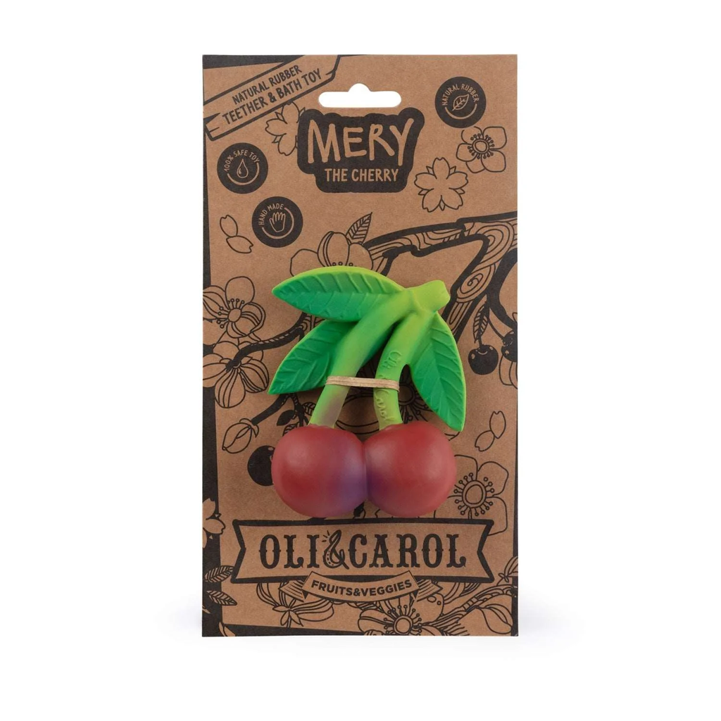 MERY the Cherry - Massaggiagengive in Gomma Naturale | Oli&Carol