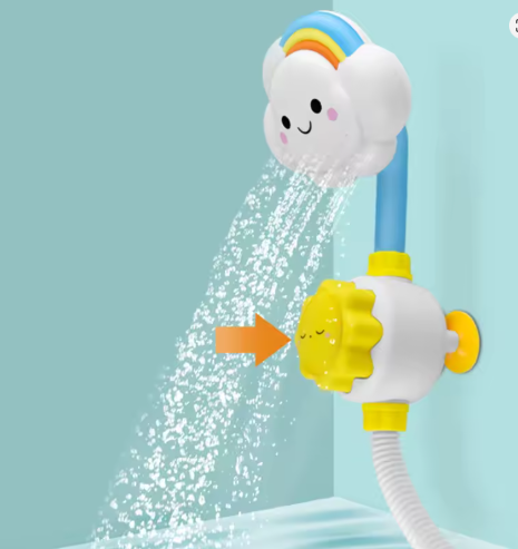 Giocattolo da Bagno Nuvoletta con Spruzzatore – Baby Shower Toy