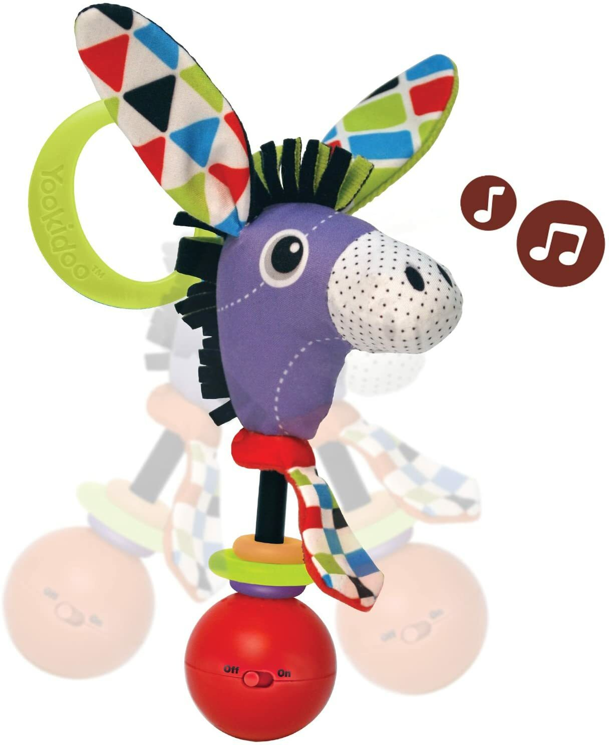 Yookidoo Shake Me Rattle Donkey – Sonaglio Musicale per Neonati