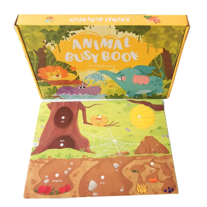 Animal Busy Book Montessori – Joymaxx