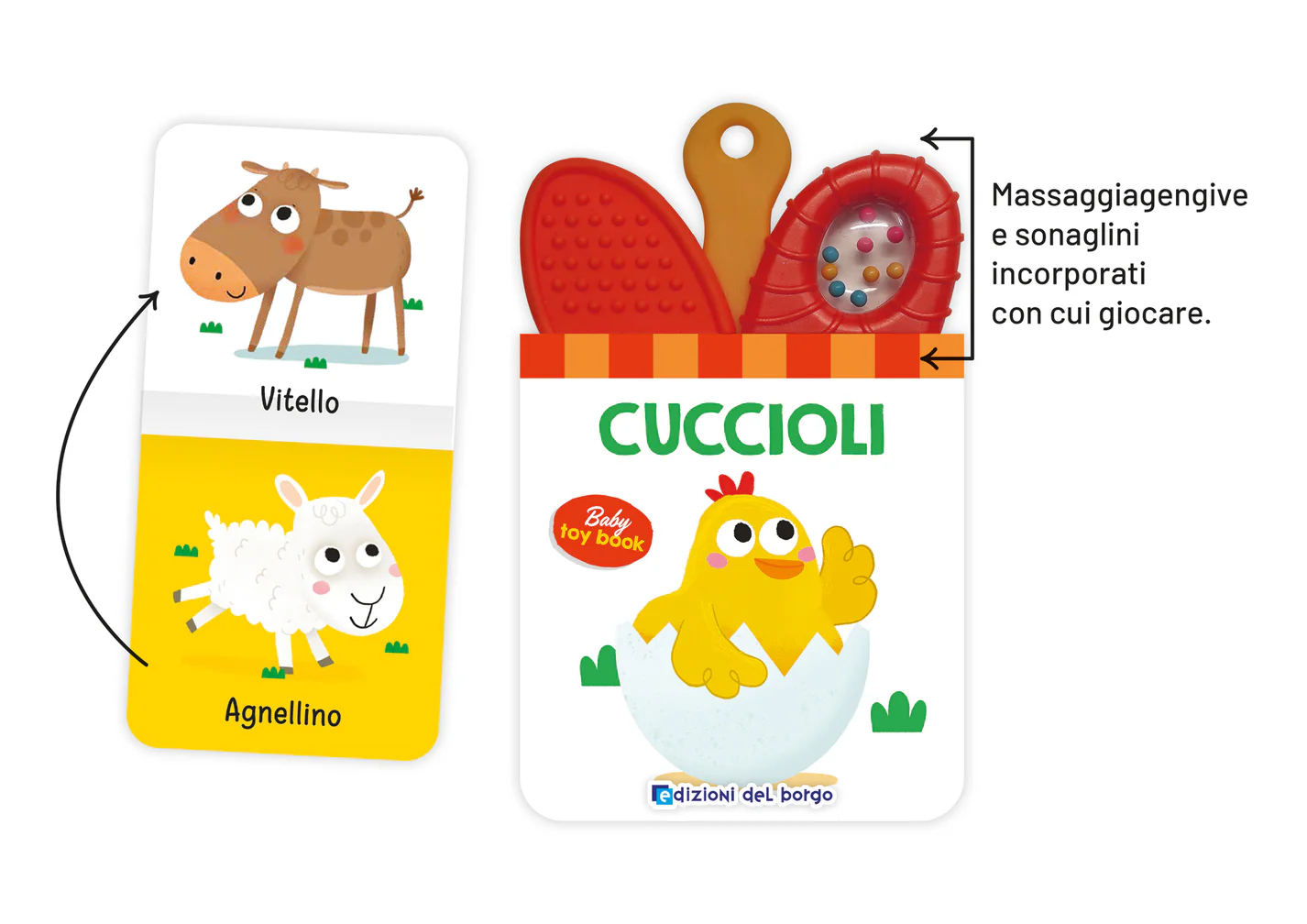 Baby Toy Book. Cuccioli