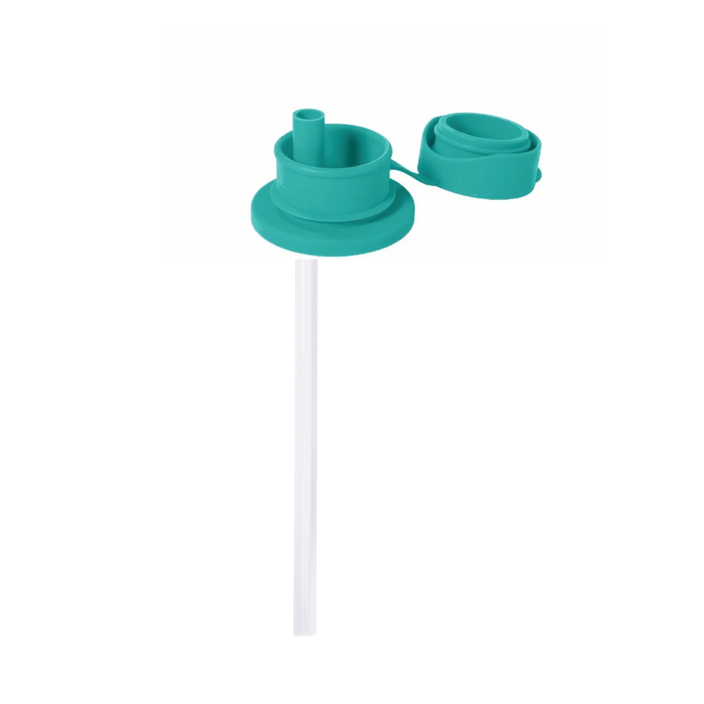 Pura Tappo Sport in Silicone con Cannuccia per Biberon e Bottiglie