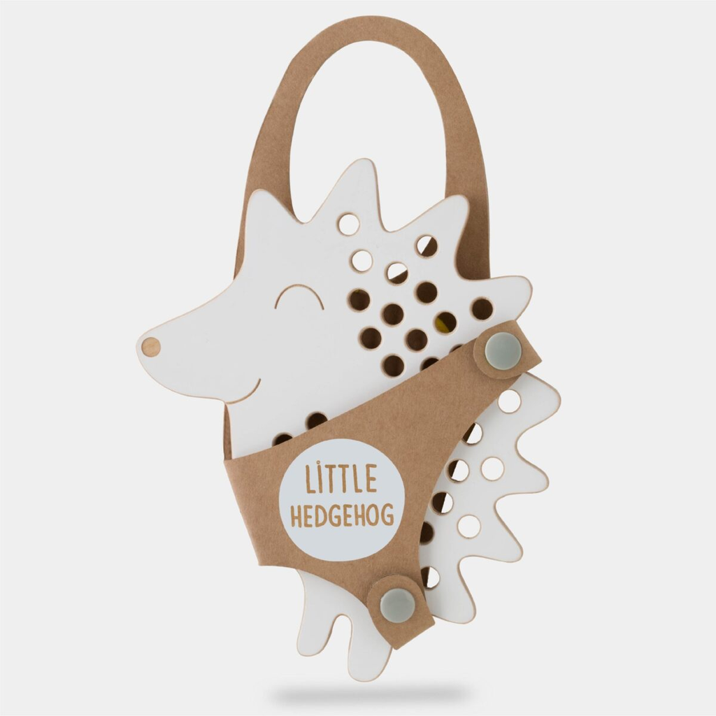 Little Hedgehog – Gioco delle Allacciature in Legno