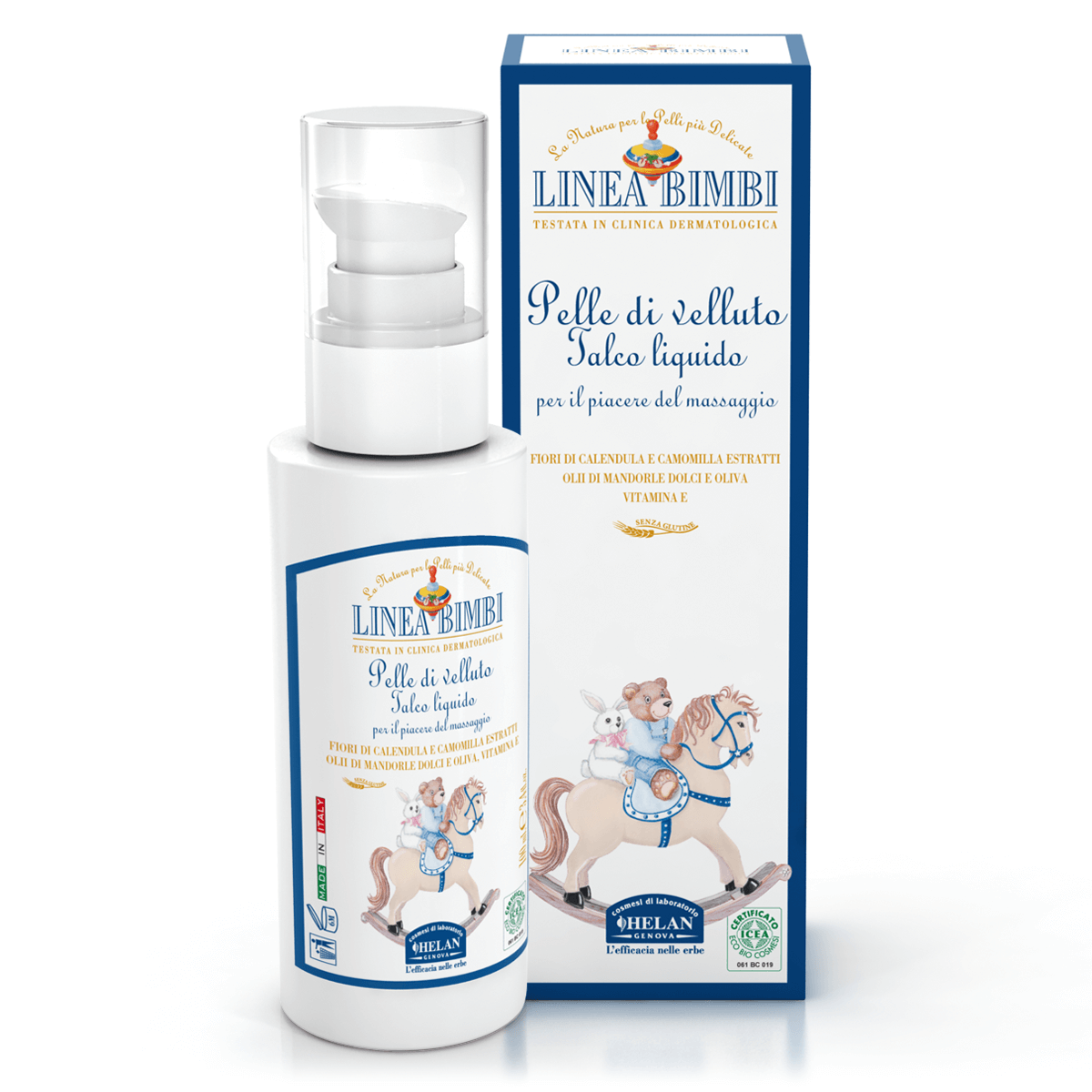 Linea Bimbi Pelle di Velluto Talco Liquido 100ml