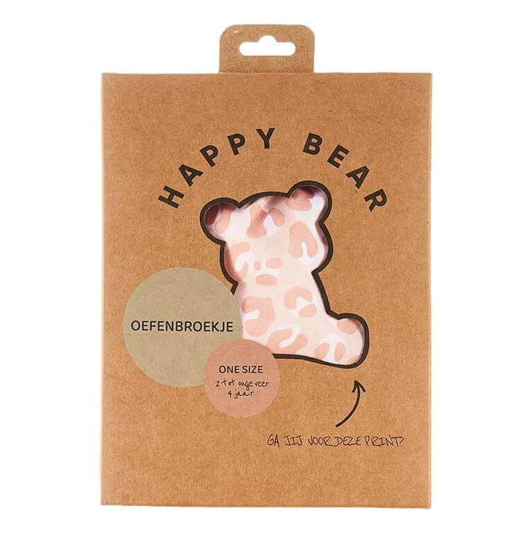 Happy Bear Pantaloni da Allenamento – Roar Maculato Rosa (Taglia Unica)