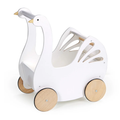 Carrozzina Cigno in Legno per Bambole Sweet Dreams | Tender Leaf Toys | 3+ Anni