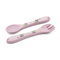 Posate in Silicone per Bambini – Unicorno Sparkly