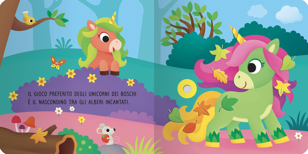 Unicorni – Libro Tattile Sonoro