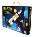 Il Razzo Spaziale 3D – Sassi Junior | Libro 32 Pagine + Modellino da Costruire | 6+ anni