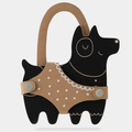 Lavagnetta Cane II – Lavagna con Gessetti in Legno Milin